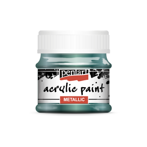 Acrylic paint metallic 50 ml teal Acrylic paint metallic 50 ml teal