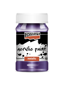 Acrylic paint metallic 100 ml lilac Acrylic paint metallic 100 ml lilac
