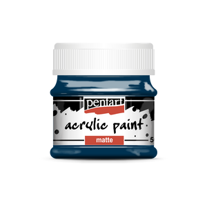 Acrylic paint matte 50 ml indigo blue Acrylic paint matte 50 ml indigo blue