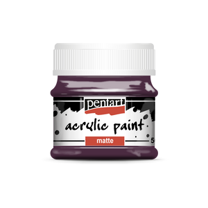 Acrylic paint matte 50 ml eggplant Acrylic paint matte 50 ml eggplant