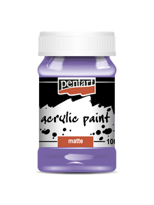 Acrylic paint matte 100 ml gillyflower
