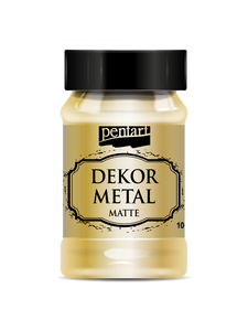 Dekor Metal matte 100 ml gold Dekor Metal matte 100 ml gold
