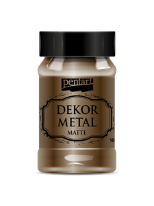 Dekor Metal matte 100 ml chocolate Dekor Metal matte 100 ml chocolate