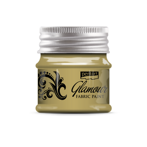 Glamour fabric & leather paint 50 ml champagne Glamour fabric & leather paint 50 ml champagne