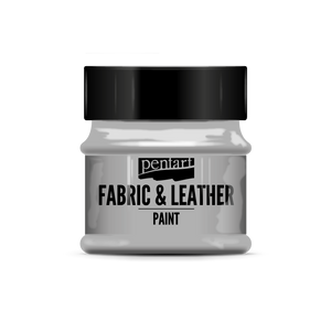 Fabric and Leather paint 50 ml silver Fabric and Leather paint 50 ml silver