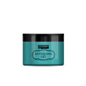 Antiquing gel 150 ml patina blue
