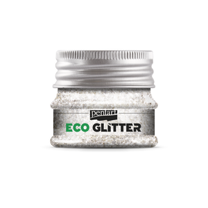 Eco Glitter silver, fine min. 15 g