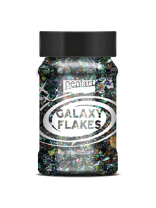 Galaxy Flakes min. 15 g Saturn green Galaxy Flakes min. 15 g Saturn green