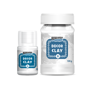 Decor clay set, 100 g + 40 ml Decor clay set, 100 g + 40 ml