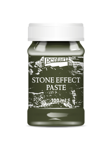 Stone effect paste 100 ml green granite