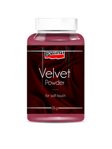 Velvet powder garnet red min.26 g