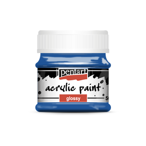 Acrylic paint glossy 50 ml blue Acrylic paint glossy 50 ml blue