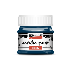Acrylic paint glossy 50 ml indigo blue Acrylic paint glossy 50 ml indigo blue