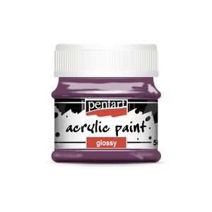 Acrylic paint glossy 50 ml Purple