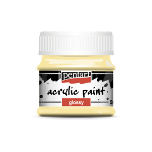 Acrylic paint glossy 50 ml white coffee Acrylic paint glossy 50 ml white coffee