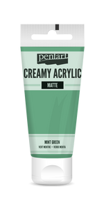 Creamy acrylic matte 60 ml mint green Creamy acrylic matte 60 ml mint green