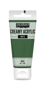 Creamy acrylic matte 60 ml green Creamy acrylic matte 60 ml green