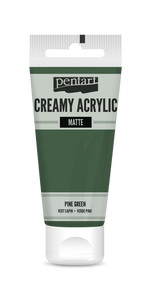Creamy acrylic matte 60 ml pine green