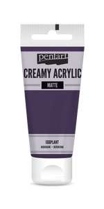 Creamy acrylic matte 60 ml eggplant Creamy acrylic matte 60 ml eggplant