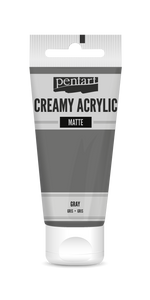 Creamy acrylic matte 60 ml gray Creamy acrylic matte 60 ml gray
