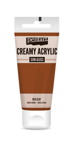 Creamy acrylic semi-gloss 60 ml red clay Creamy acrylic semi-gloss 60 ml red clay