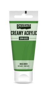 Creamy acrylic semi-gloss 60 ml grass green Creamy acrylic semi-gloss 60 ml grass green