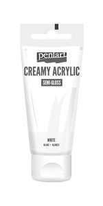 Creamy acrylic semi-gloss 60 ml white Creamy acrylic semi-gloss 60 ml white