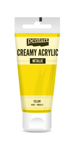Creamy acrylic semi-gloss 60 ml yellow Creamy acrylic semi-gloss 60 ml yellow