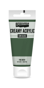 Creamy acrylic semi-gloss 60 ml pine green Creamy acrylic semi-gloss 60 ml pine green