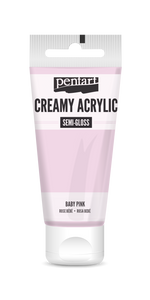 Creamy acrylic semi-gloss 60 ml baby pink Creamy acrylic semi-gloss 60 ml baby pink