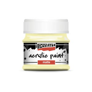 Acrylic paint matte 50 ml butter Acrylic paint matte 50 ml butter