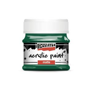 Acrylic paint matte 50 ml pine green