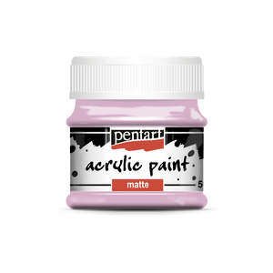 Acrylic paint matte 50 ml rose Acrylic paint matte 50 ml rose