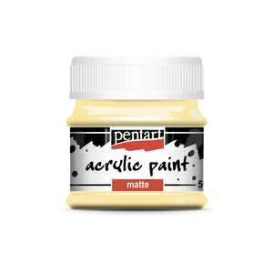Acrylic paint matte 50 ml white coffee Acrylic paint matte 50 ml white coffee