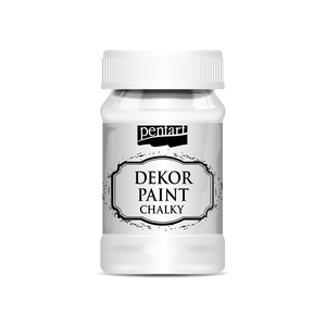 Dekor paint chalky 100 ml white