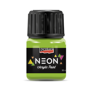 Pentart Neon Green Acrylic Paint 30 ml Pentart Neon Green Acrylic Paint 30 ml