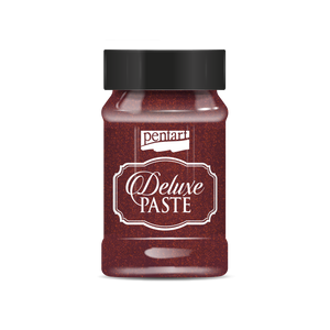 Pentart Deluxe paste 100 ml bordeaux-gold
