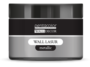 Pentart Wall Lasur metallic 150 ml silver