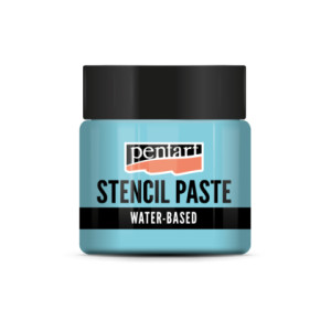 Stencil paste pearl 50 ml turquoise