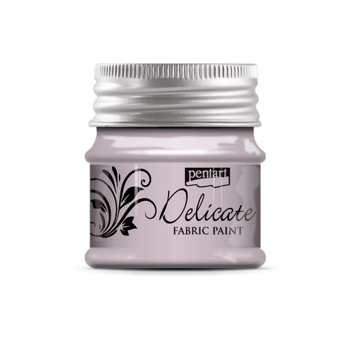 Delicate fabric & leather paint 50 ml purplish silver Delicate fabric & leather paint 50 ml purplish silver