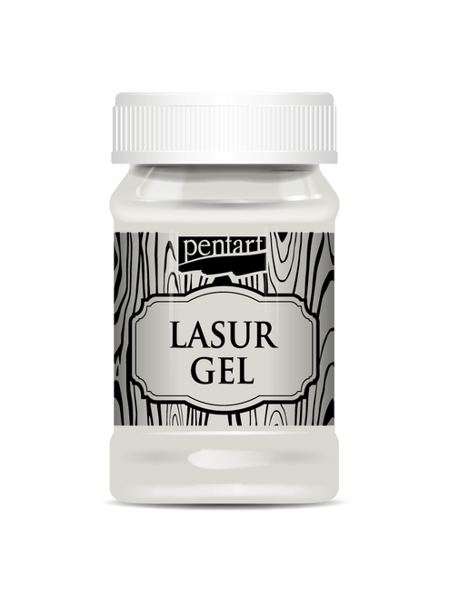 Lasur gel 100 ml white