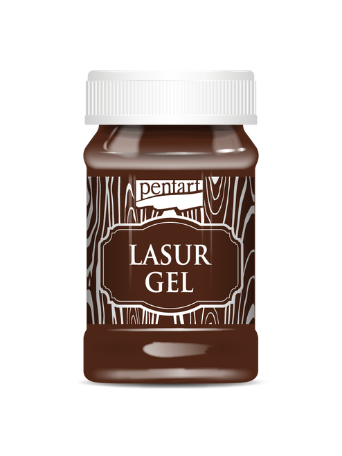 Lasur gel 100 ml mahogany