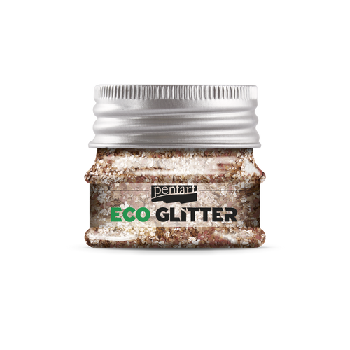 Eco Glitter rose gold, coarse min. 15 g
