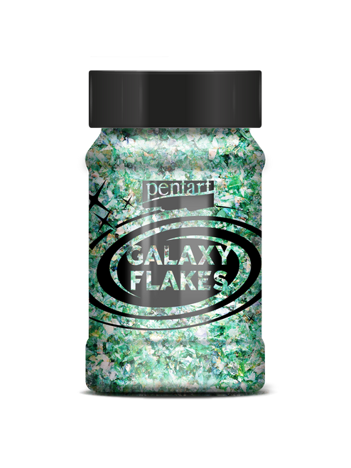Galaxy Flakes min. 15 g Earth green