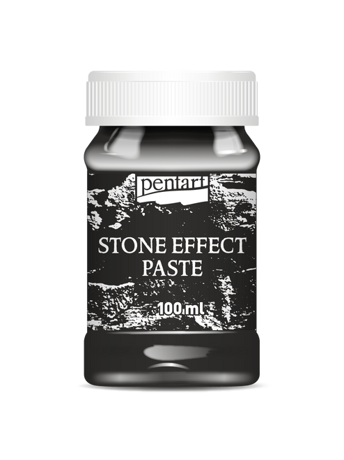Stone effect paste 100 ml antharacite