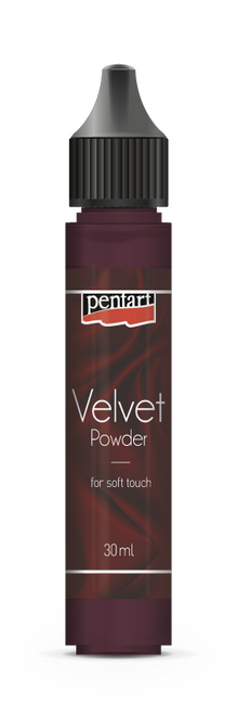 Velvet powder min. 6 g garnet red Velvet powder min. 6 g garnet red