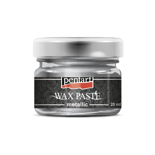 Wax paste metallic wax paste 20 ml, silver