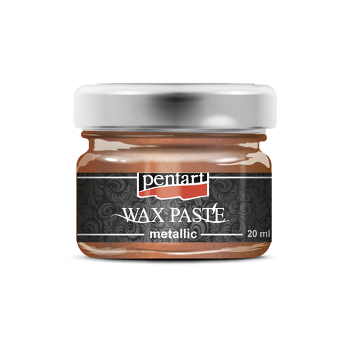 Wax paste metallic wax paste 20 ml, copper