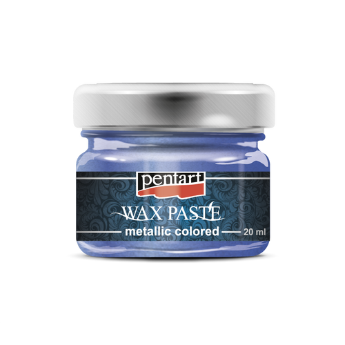 Wax paste 20 ml metallic blue
