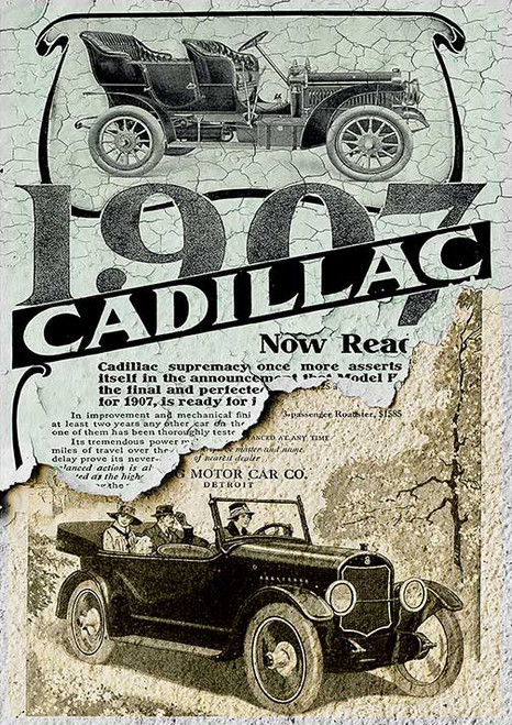 Paper Designs Vintage Cadillac
